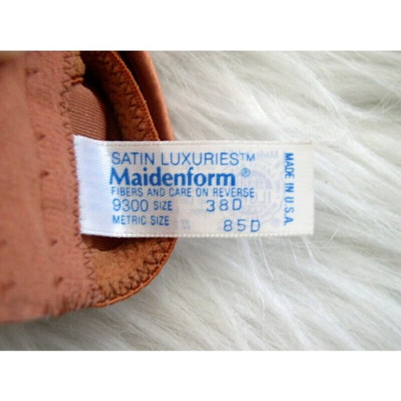Vintage Maidenform Second Skin Satin Luxuries Bra - Picture 4 of 4
